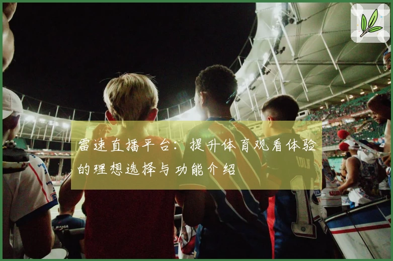 雷速直播平台：提升体育观看体验的理想选择与功能介绍